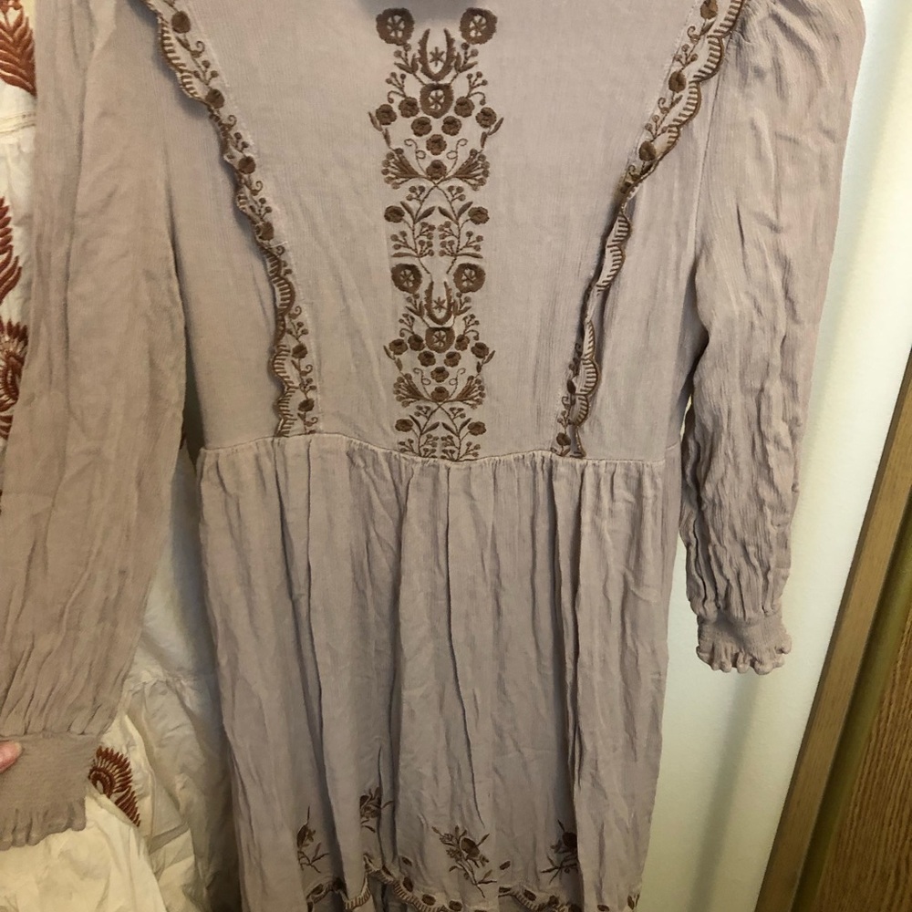 In Bloom Textured Knit Top in Beige bohme dress nwot